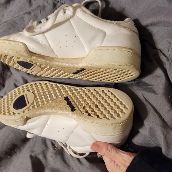 Reebok Green and White Athletic Sneakers - Picture 2 of 5